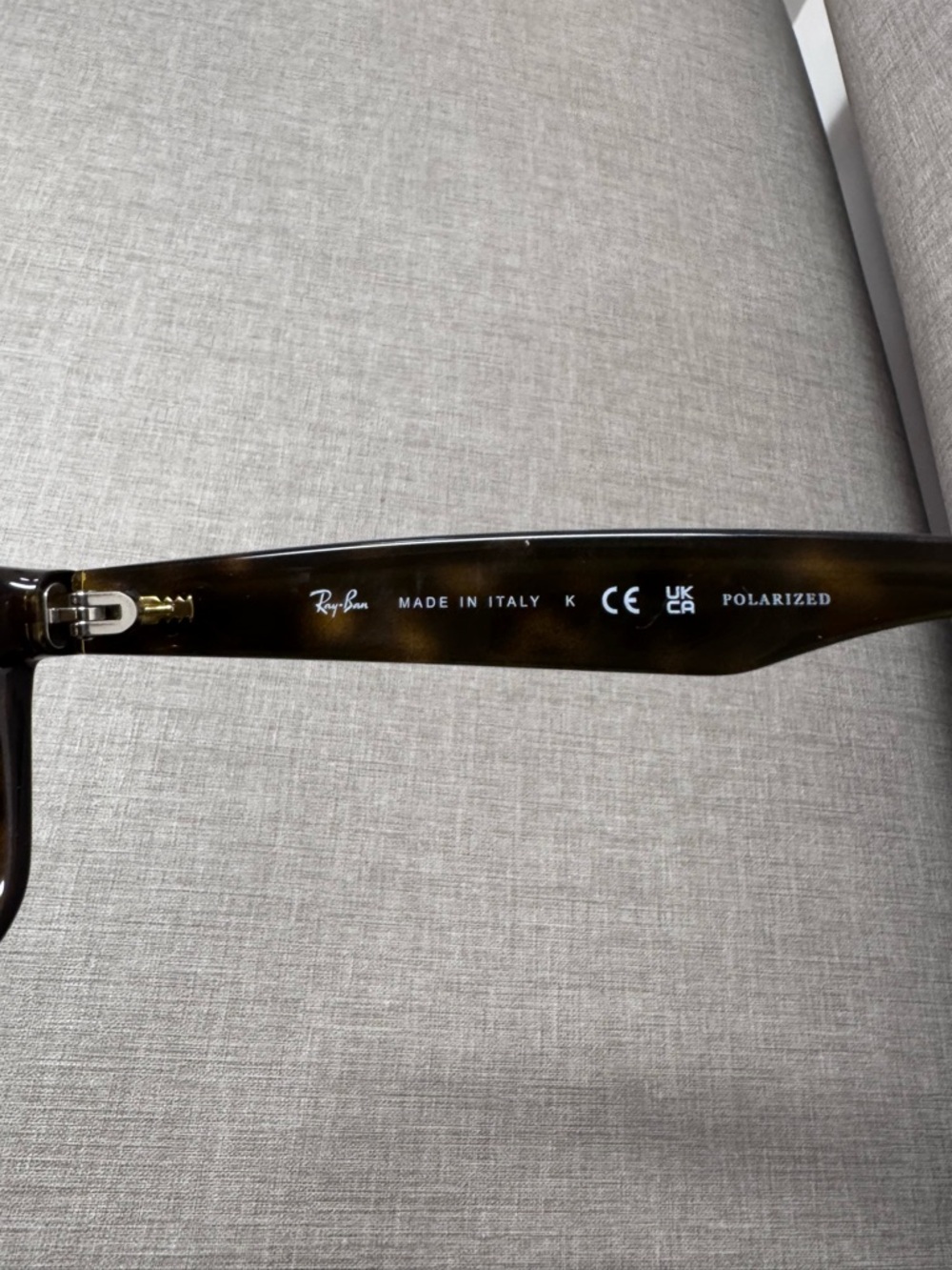 ✨Ray-Ban NewWayfarer RB2132 Polarized Sunglasses | Tortoise Frame - Picture 5 of 9